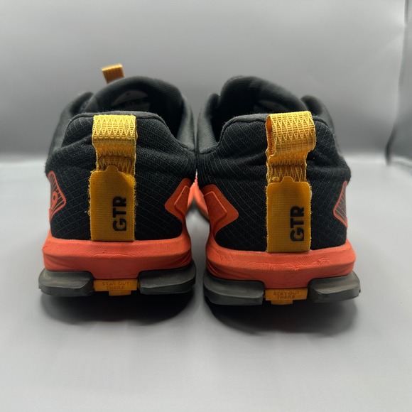 Altra Lone Peak 9 Mens 11.5 Trail Running Shoes Black Orange AL0A85PG061 Nathan main image 5